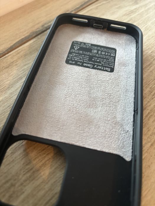 Carcasa iPhone 15 cu baterie externa 7000mAh