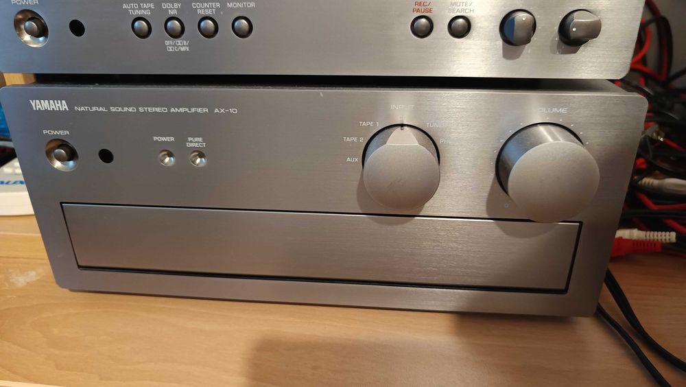 DENON PMA-655R, YAMAHA AX-10. Kenwood DP-M87