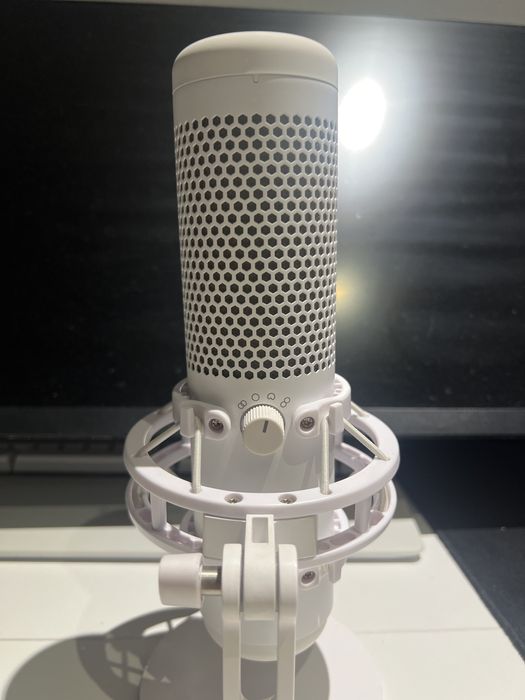 Microphone hyperx quadcast s white