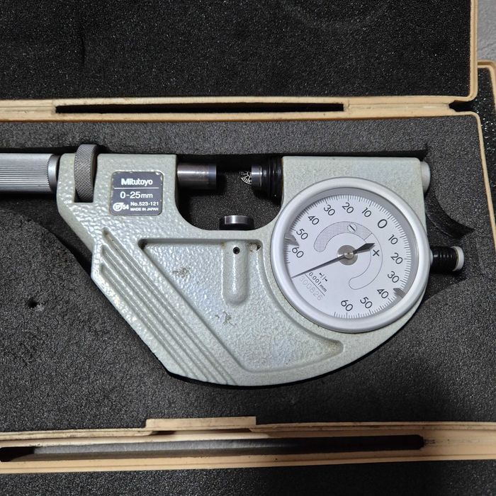 Set Pasametre Mitutoyo 0-25 25-50mm
