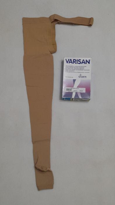 Ciorap Nou compresiv VARISAN CCL 2 Monocollant nr 1 sau S picior stâng