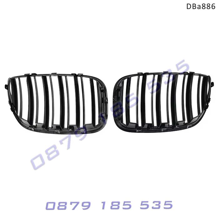 Двойни черни М бъбреци BMW X5 E53 Facelift 04-06 БМВ Е53 ФЕЙС bubreci