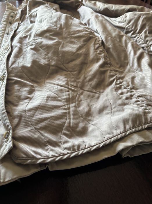 Geacă de bărbați Zara, XL, crem