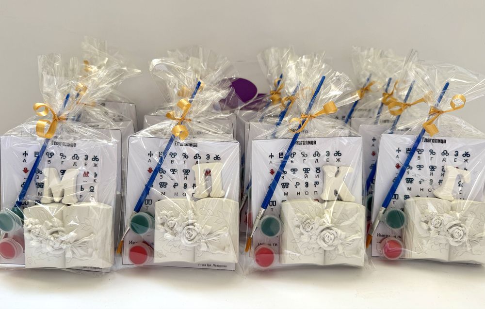 Подаръчета за детска градина, парти или училище / Гипсови фигурки