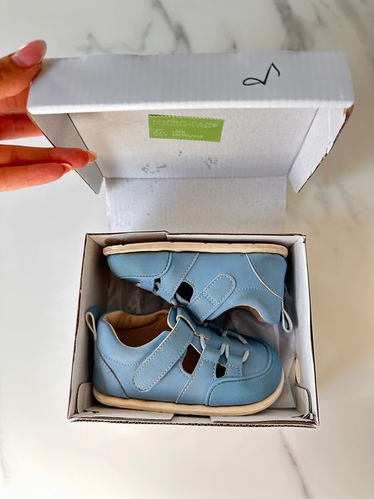 Бебешки боси сандали Колев и Колев