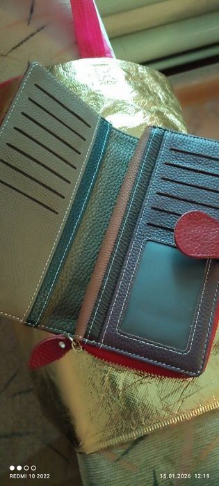 Кошлек кожаный новый