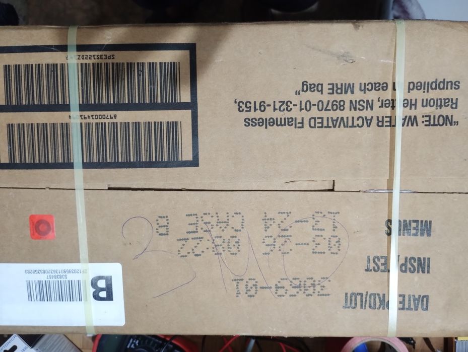 2024г.производство MRE-Американски пакети с храна,нова доставка