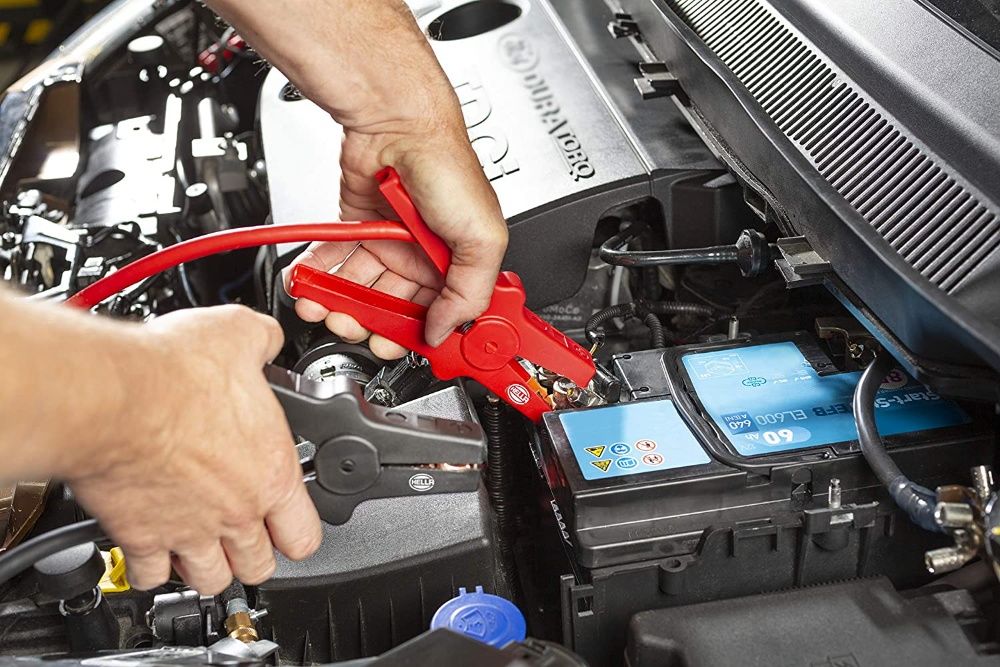 стартови кабели Hella, 12V/24V, Германия