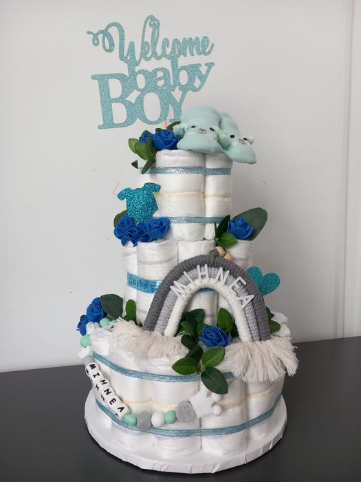 Tort scutece personalizat