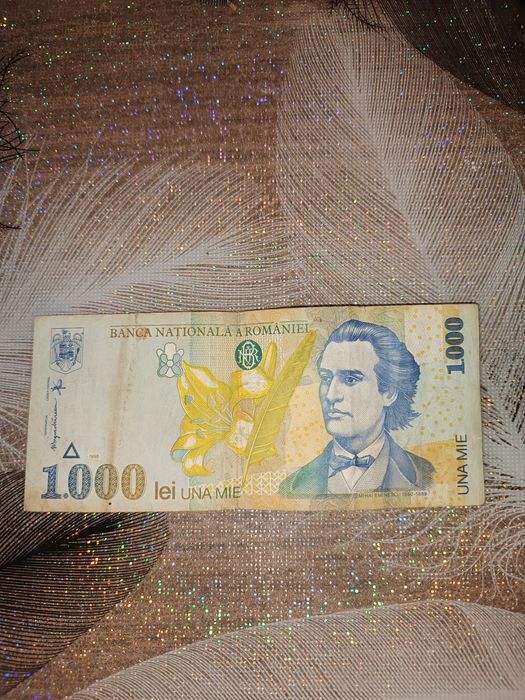 Vand doua bancnote 1000 de lei , 2000 de lei pentru colecționari