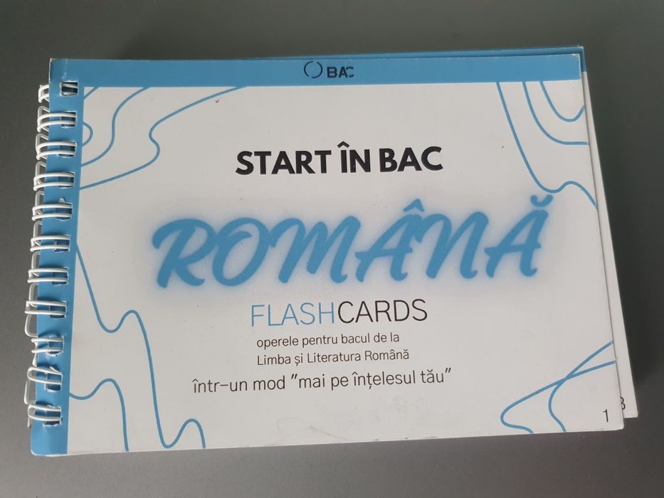 Carte structurată pentru Bacalaureat