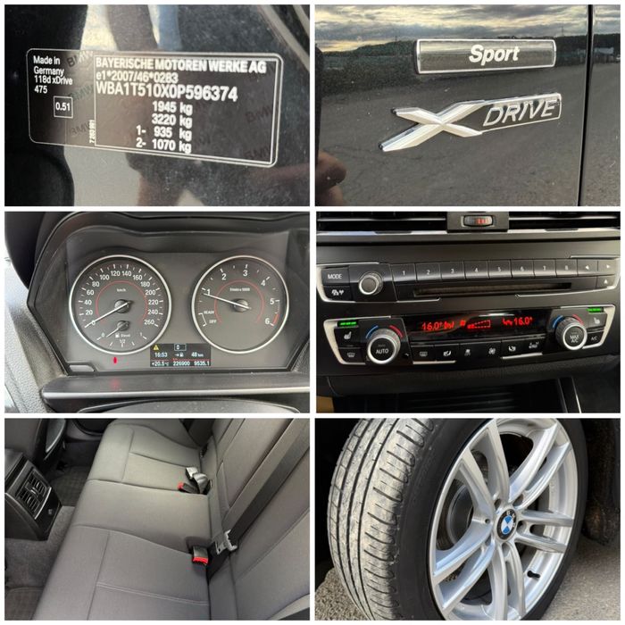 Bmw 118d 2.0d F20 seria1 2014 SPORT Xdrive 4x4