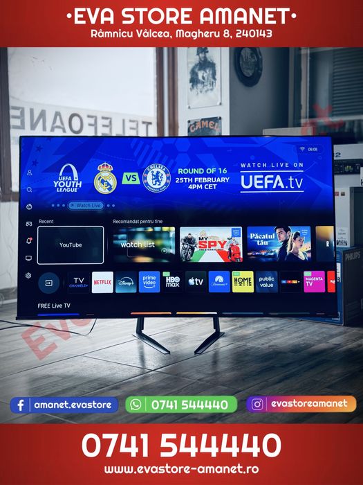 Televizor LED Smart 58” (149cm) HISENSE 4K Ultra HD HDR CI+ WiFi