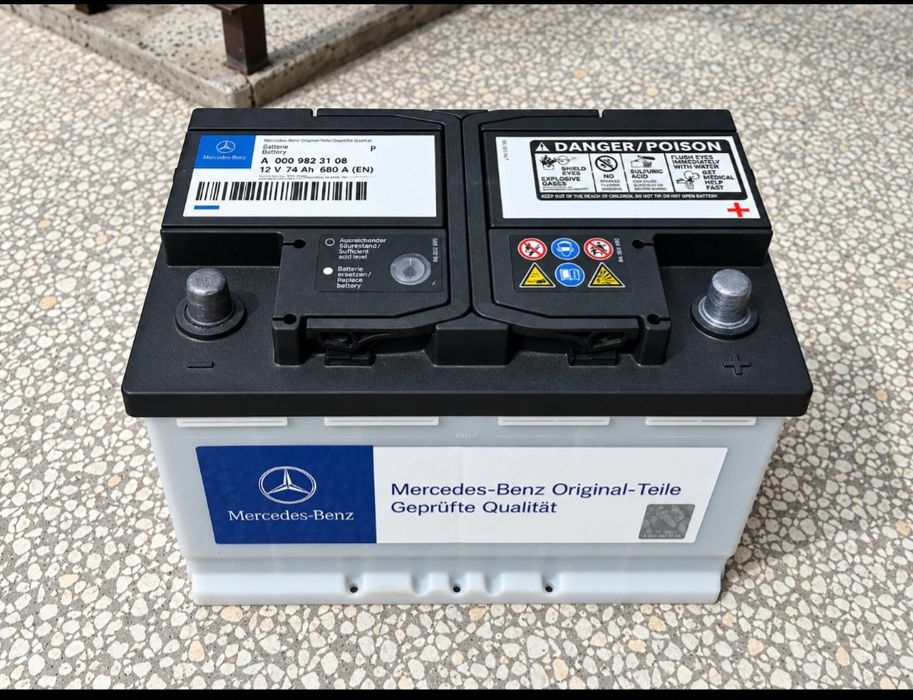 Оригинален акумулатор Mercedes-Benz 12V 74Ah 680A