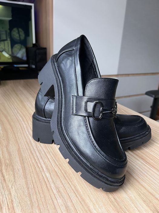 Дамски мокасини с платформа