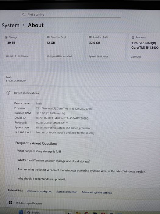 Pc pentru editare foto video-gaming pc Gygabite Geforce Rtx 3060