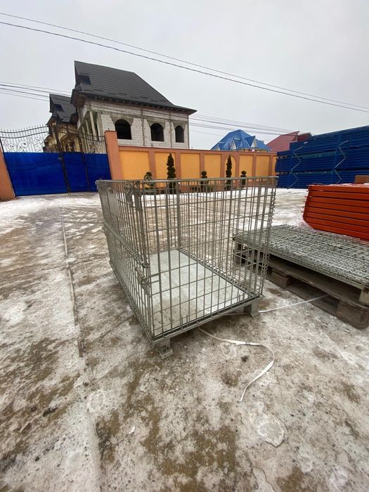 Box paleti zincate pliabile