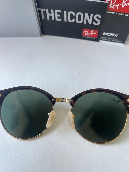 Ochelari de soare RAY BAN 4246 Clubround Noi.