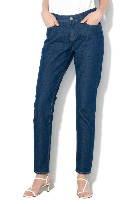 Blugi slim fit cu croiala dreapta Elly