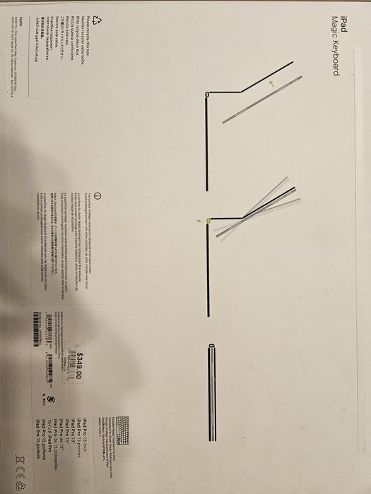 Magic Keyboard M4, M5. Чехол клавиатура.