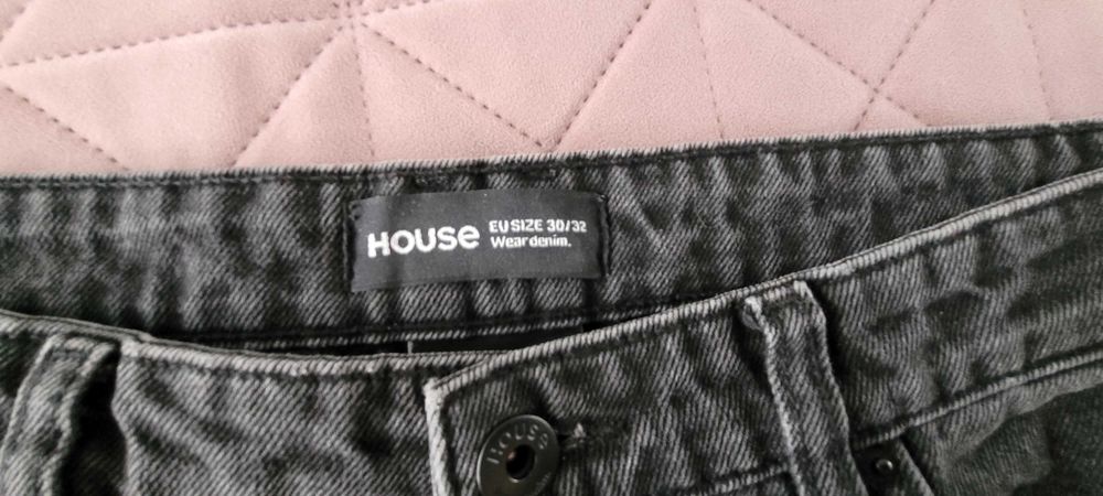 Blugi baggy Zara, cadou blugi House