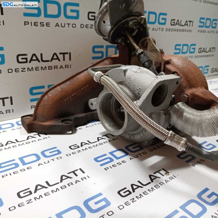 Turbo Turbina Turbosuflanta Peugeot 607 2.0 HDI RHR 2005 - 2011 Cod 9654919580 [274M2]