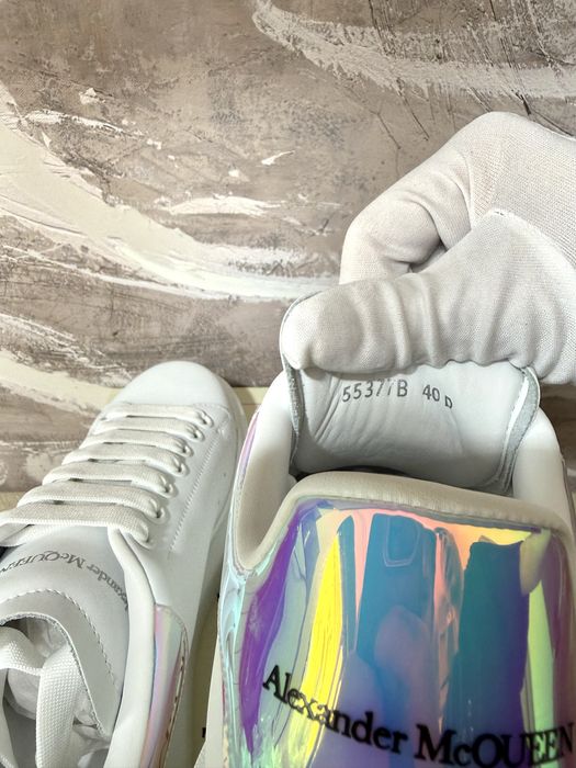 Alexander McQueen White Rainbow