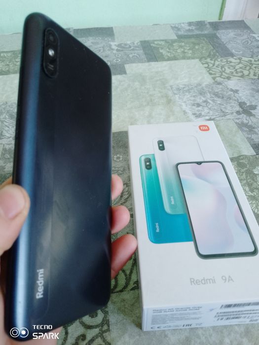 Redmi 9a holati yaxshi karopkasi bor ayol kishi ishlatgan ishlashi zur
