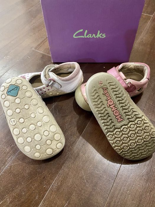 Сандали Clarks и Momobaby, р20,5-21