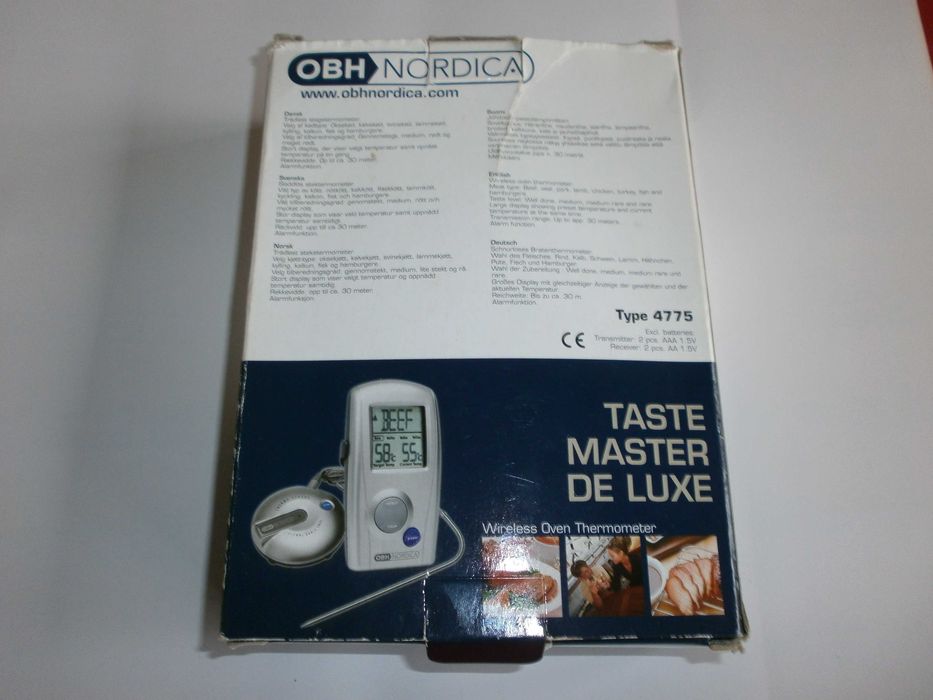 termometru digital wireless cu sonda pentru friptura