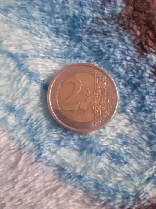 Monedă 2 Euro Anul 2001 Rară