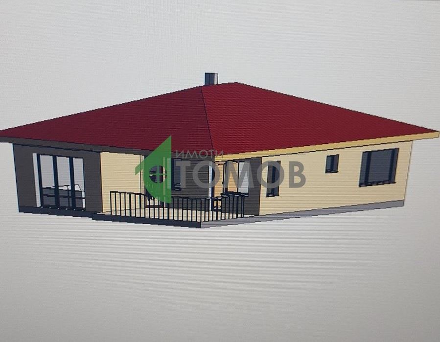 Прекрасна едноетажна къща в село Остра могила