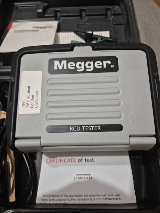 Тестер за дефектнотокова защита ДТЗ Megger RCDT320, професионален RCD t