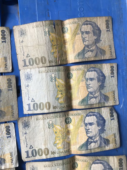 10 bancnote de 1000 de lei