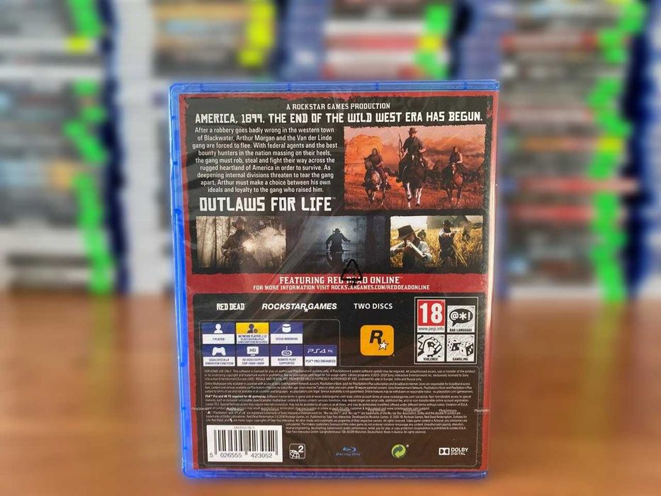 НОВЫЙ Red Dead Redemption 2 / RDR II PS4/PS5 Много Игр