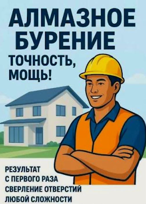Алмазное сверление,профессионально