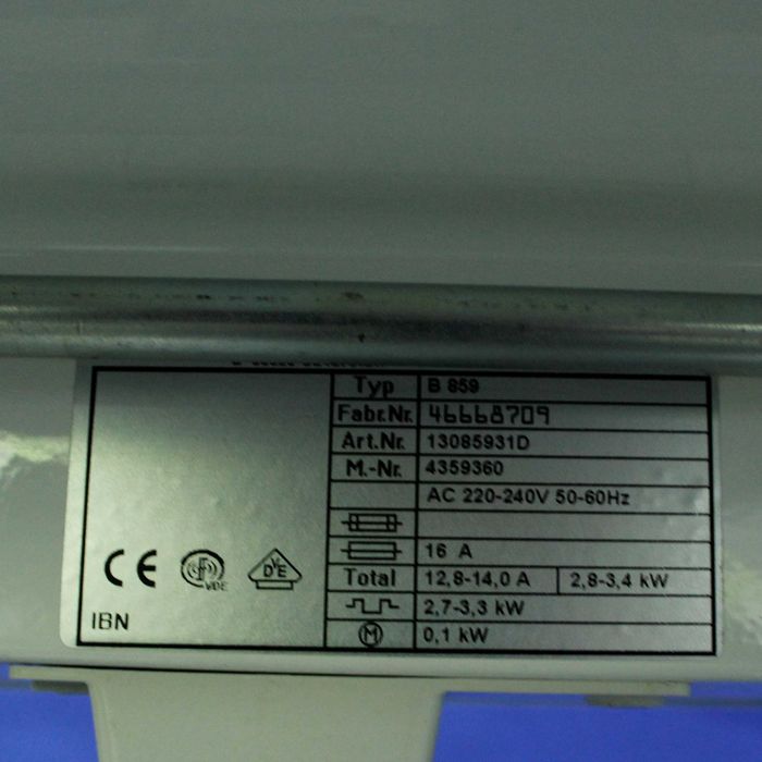 Calandru MIELE B 859