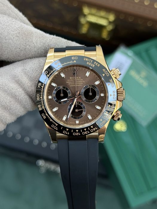 Rolex Daytona Oysterflex Chocolate