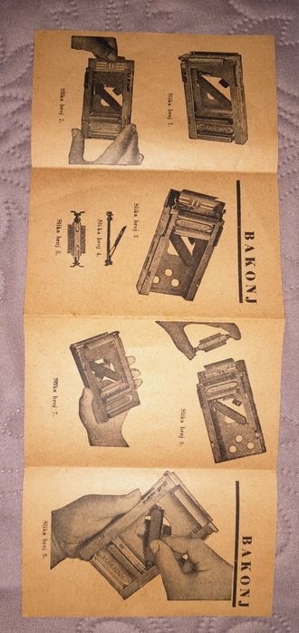 Aparat vechi ascutit lame BAKONY