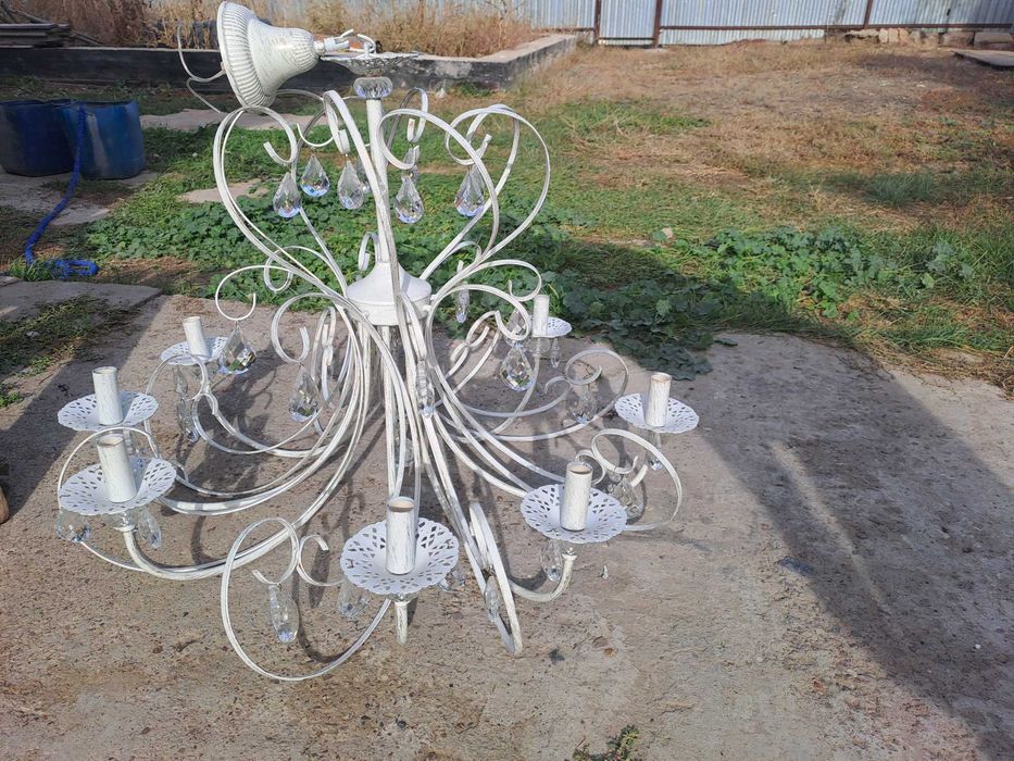 Люстра и бра б/у