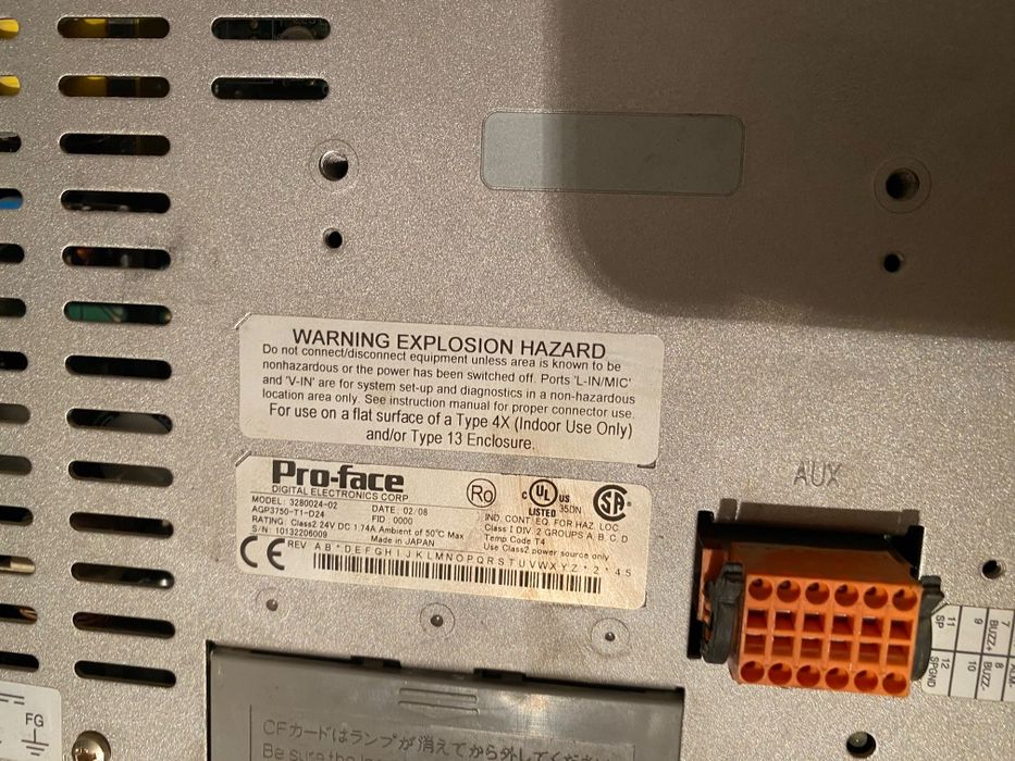 Панель оператора Pro-face AGP3750-T1-D24