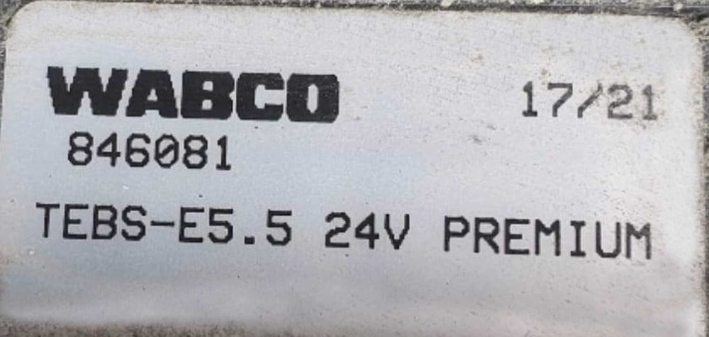 Modulator semiremorca  TEBS-E5.5,  WABCO 846081, 24V