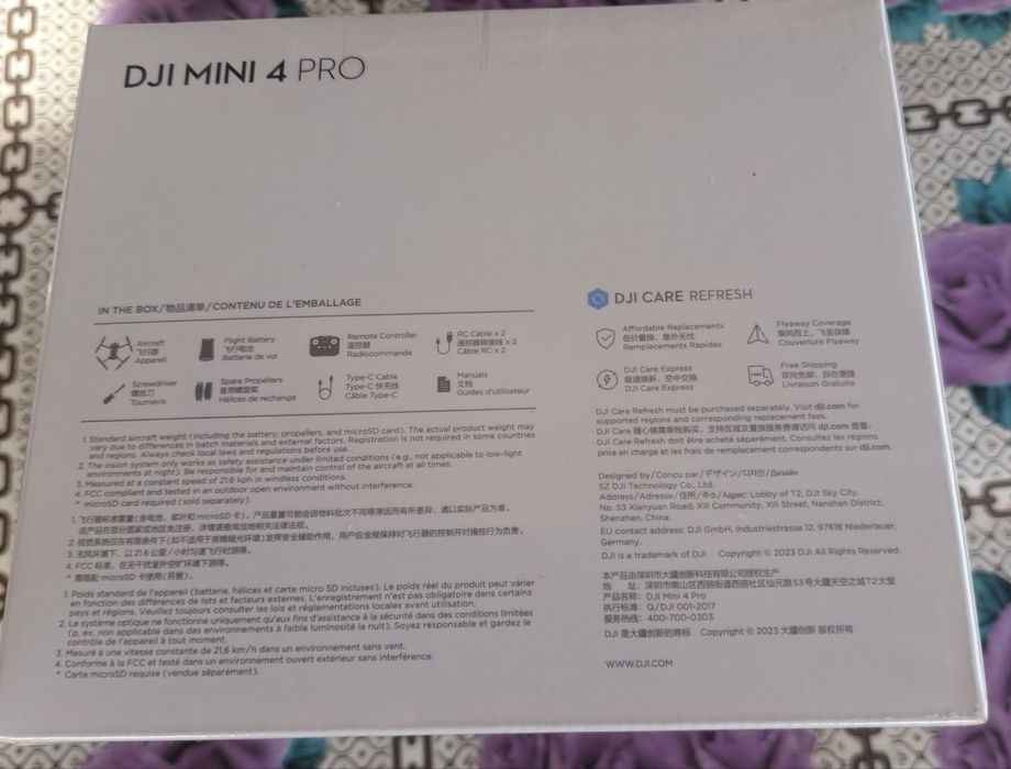 Dji mini 4 Pro nou , in cutie