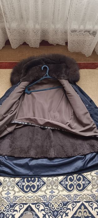 Парка воротник соболь