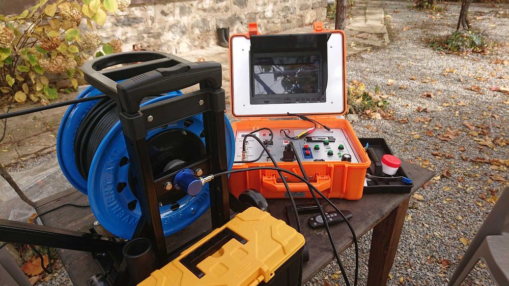 Диагностика, инспекция, обследване на сондажи с видео камера