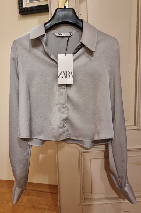 ZARA нови,с етикет гащеризон, пола панталон + къса риза + пола