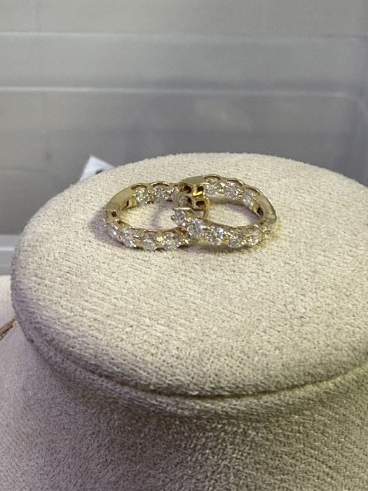 Серьги Sokolov 585 пробы с бриллиантами