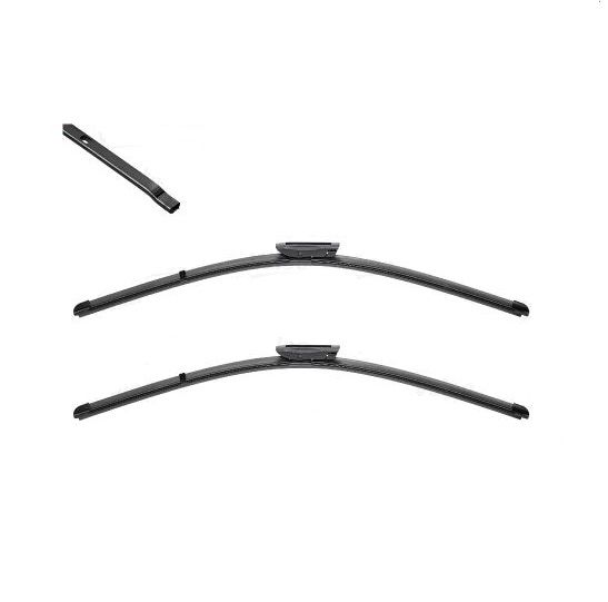 Set lamele stergator Valeo Silencio Citroen Jumpy/Spacetourer, 06.2016-; Opel Vivaro, 03.2019-; Opel Zafira Life, 08.2019-; Peugeot Expert/Traveller, 06.2016-, parte montare fata, dreapta + stanga