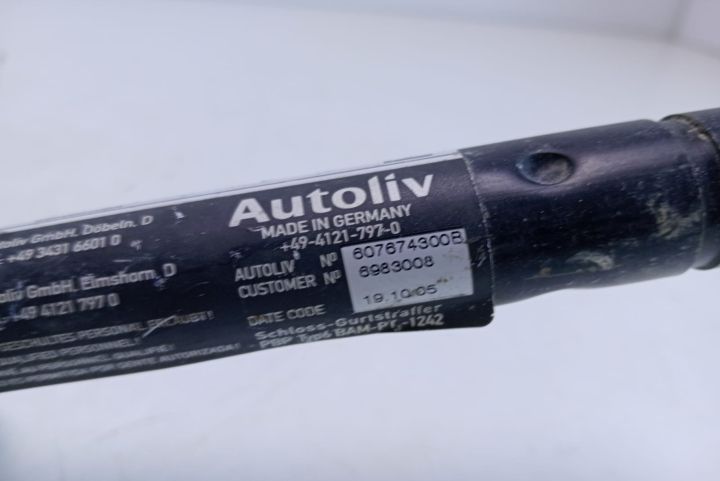 Capsa centura dreapta spate   6983008 BMW Seria 3 E90/E91/E92/E93