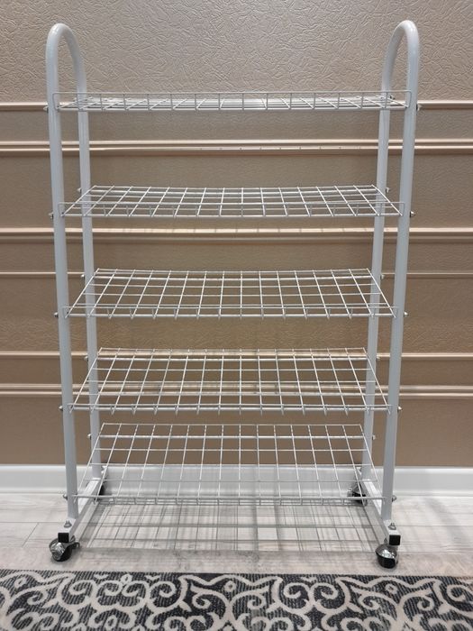 Обувьница Новая Белая Металлическая